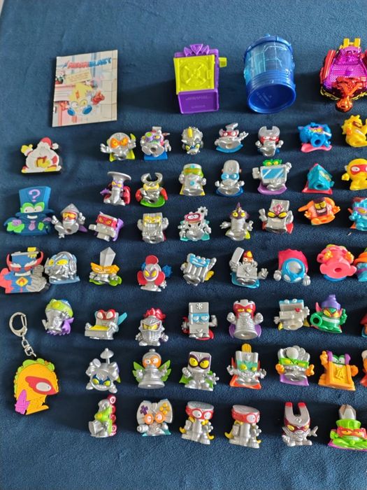 Super Zings Things zingsy figurki srebrne pojazdy kid kazoom