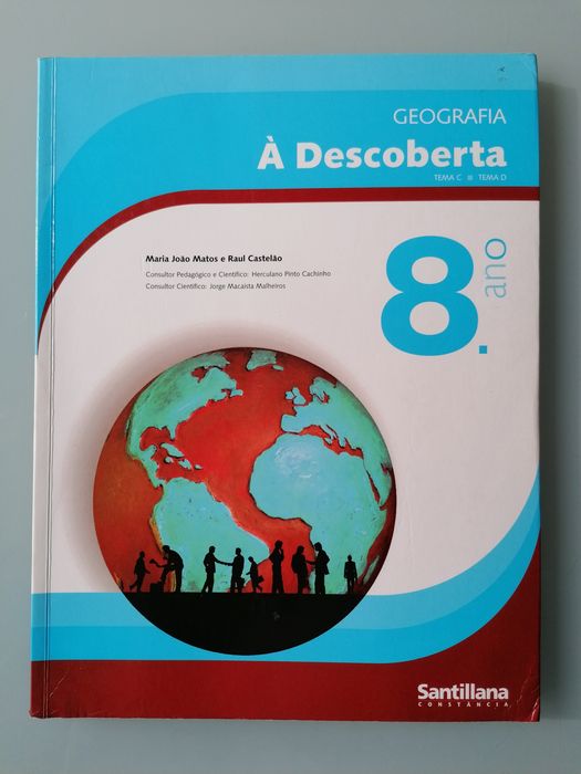 À Descoberta - Geografia 8°ano - Conjunto completo