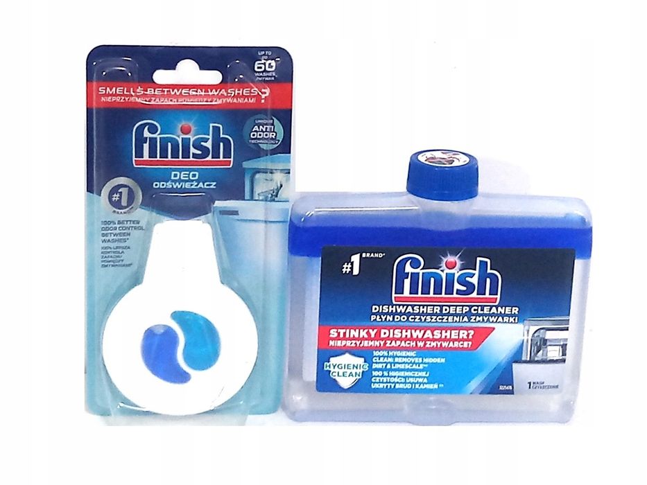 Płyn do czyszczenia zmywarki Finish 250ml + Zapach