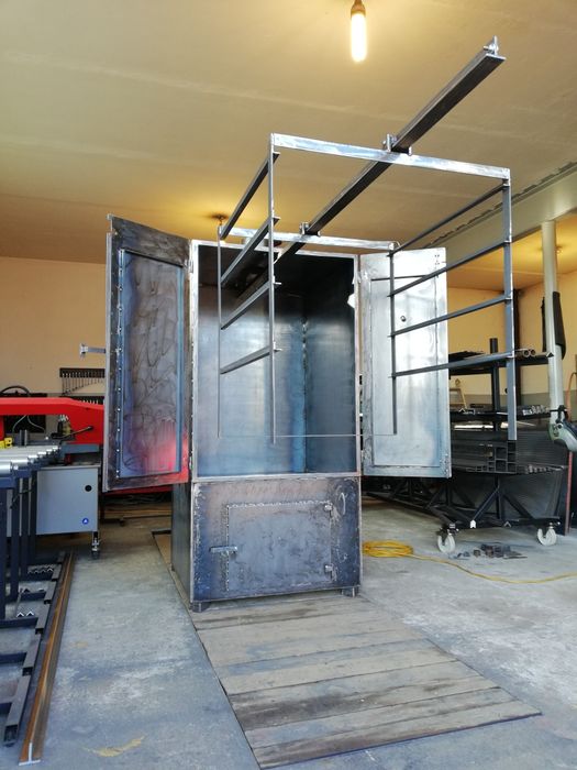 Wędzarnia Przemysłowa Masarnicza Grill Blacha 4 mm Solidna Od Kowala