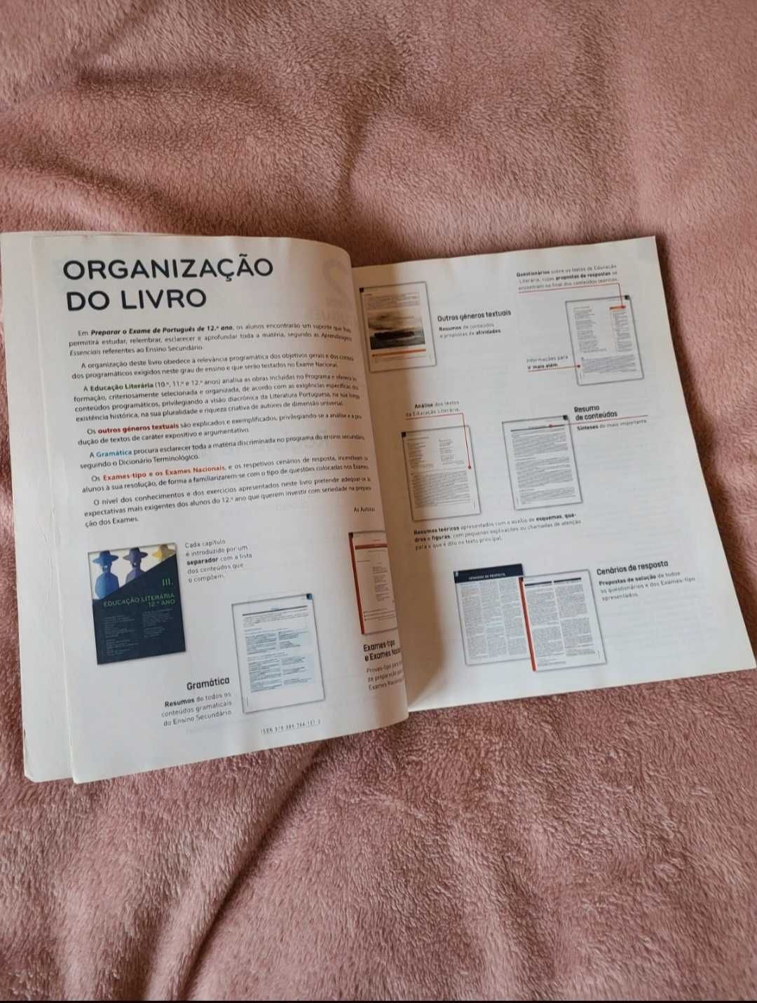 Livro de preparação para exame de português