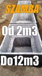 Zbiorniki betonowe Betonowe szamba 11m3 Piwnice