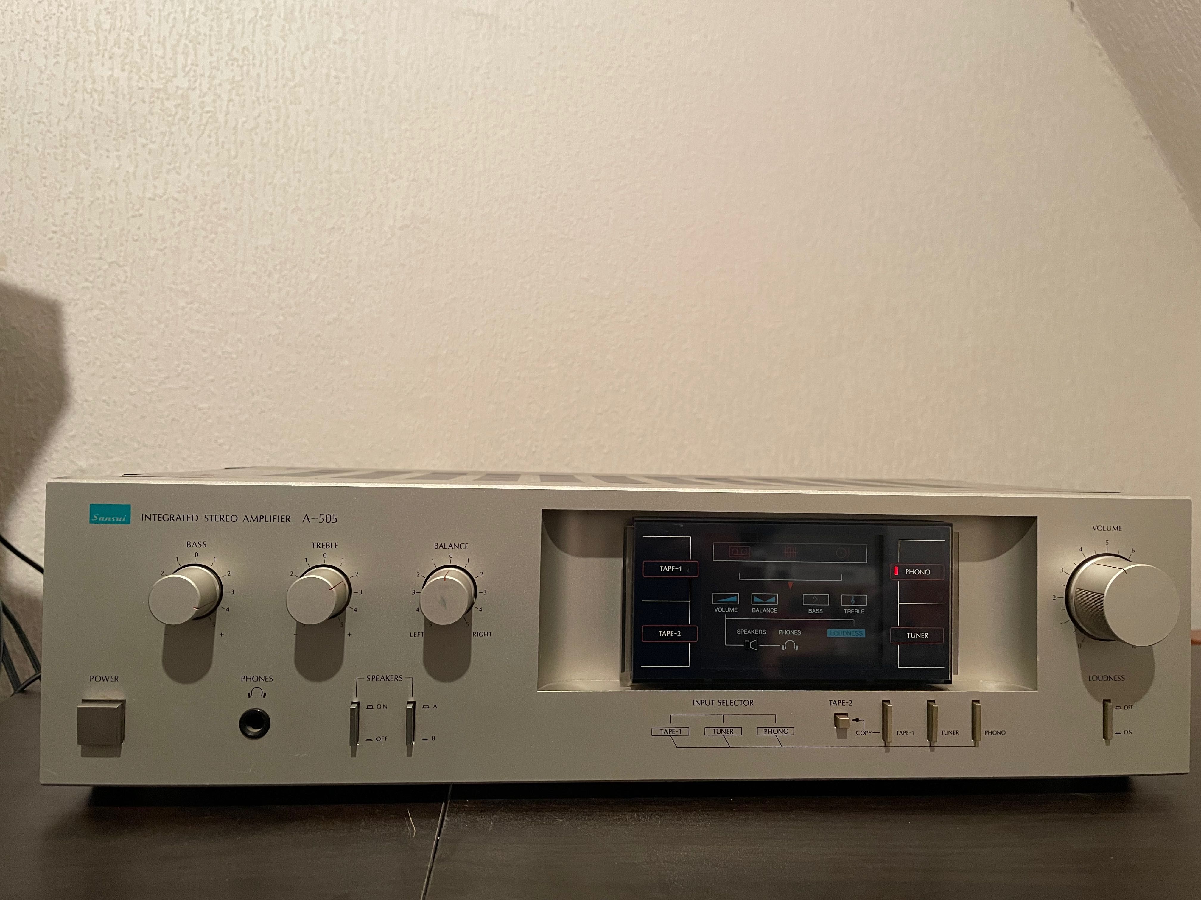 Sansui a 505 Wzmacniacz