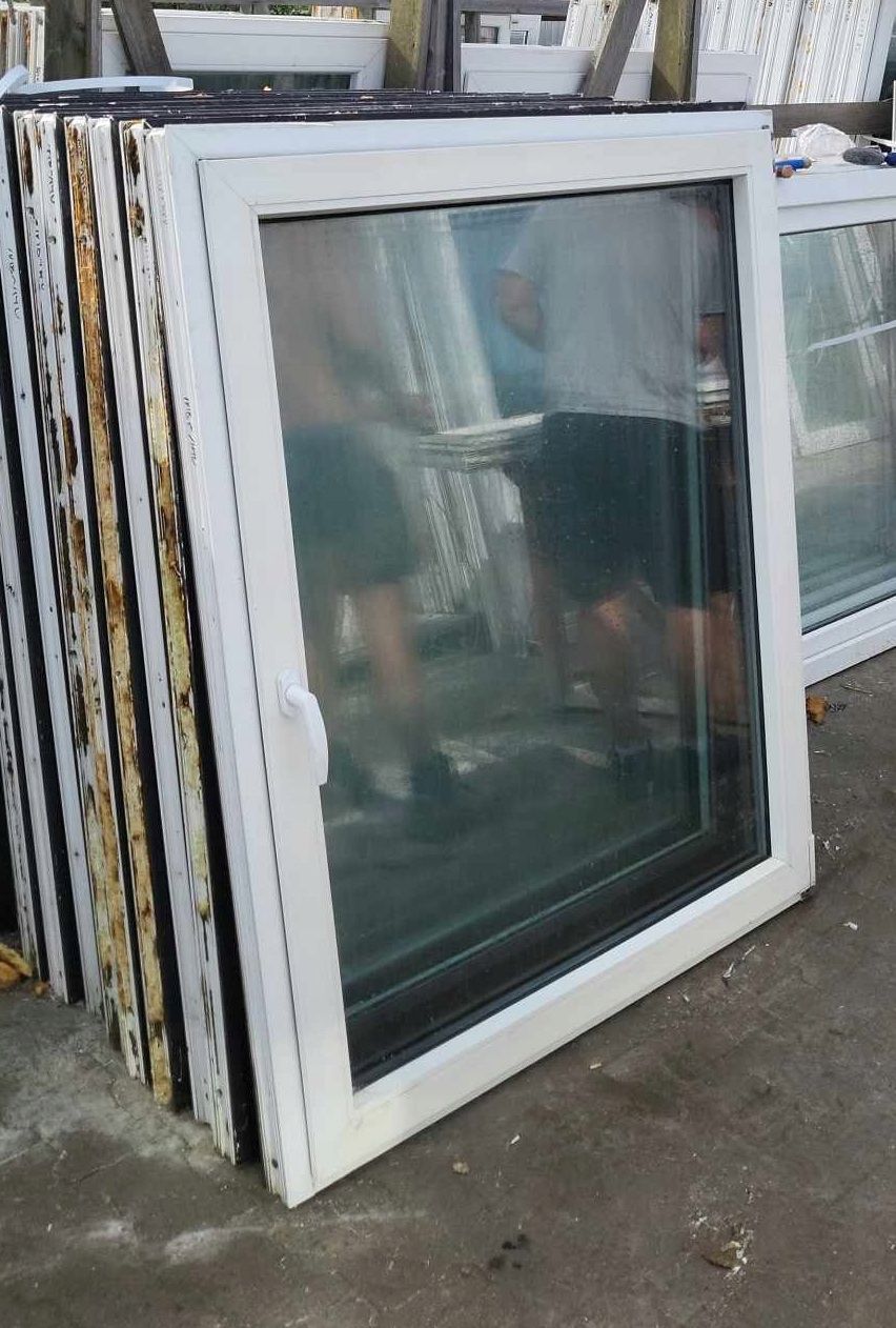 OKNA KacprzaK OKNO PCV 119X139 Używane Plastikowe Brąz Lider Okna OLX