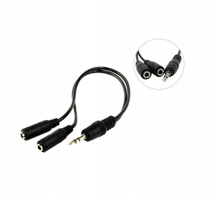 Hama Rozdzielacz ROZGAŁĘŹNIK JACK 3,5mm Stereo