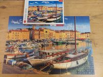 Puzzle Trefl 1500 - Stary Port w Saint Tropez