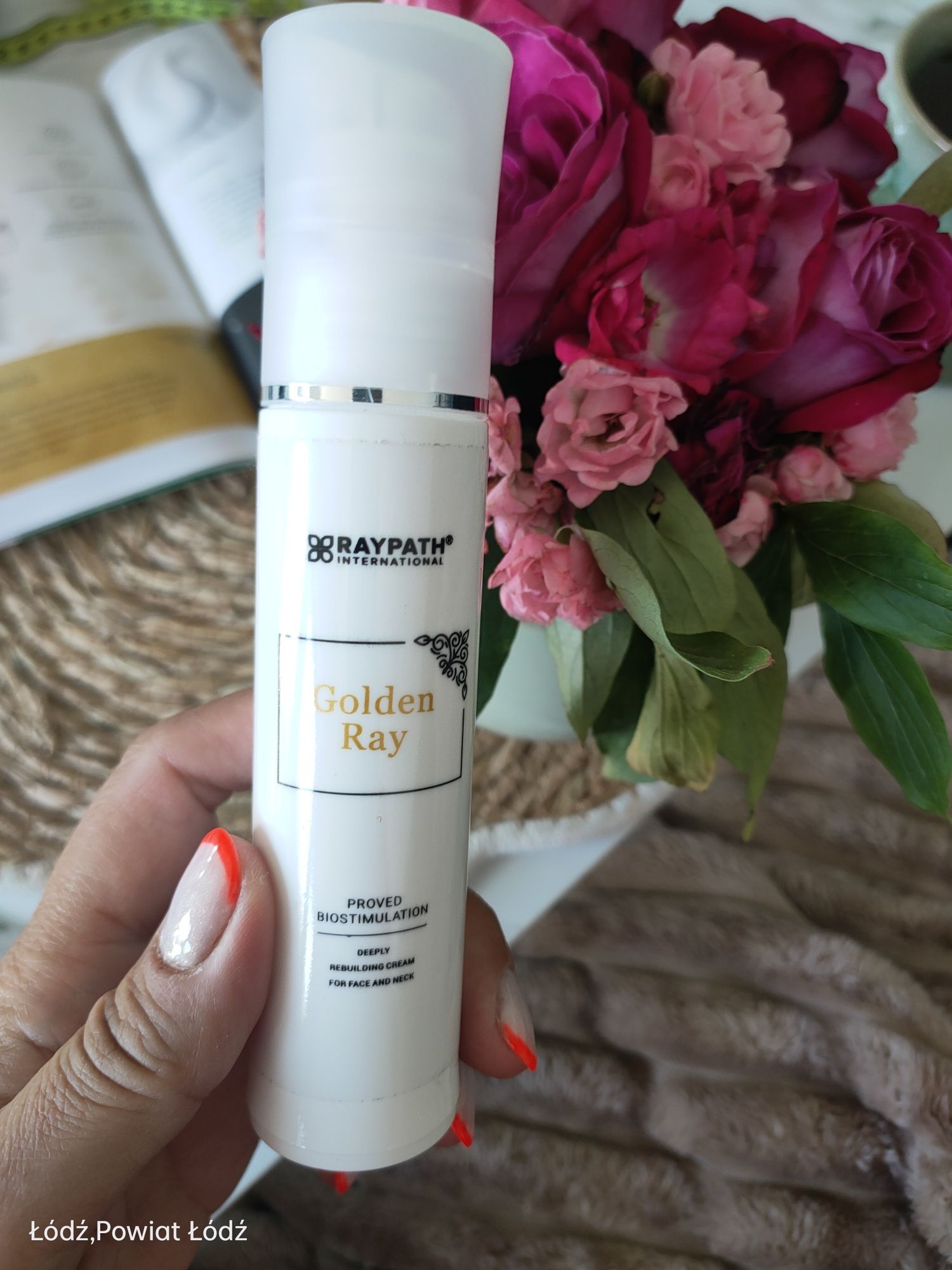 Kremowe serum do twarzy szyi i dekoltu Raypath