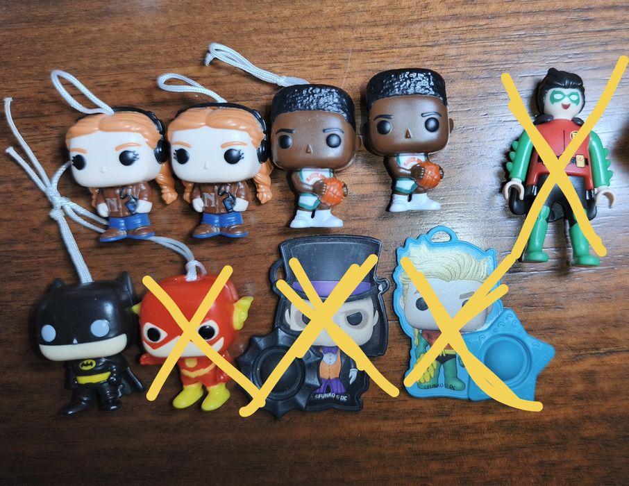 Figuras Brinde Kinder Stranger Things Marvel Natoons Etc