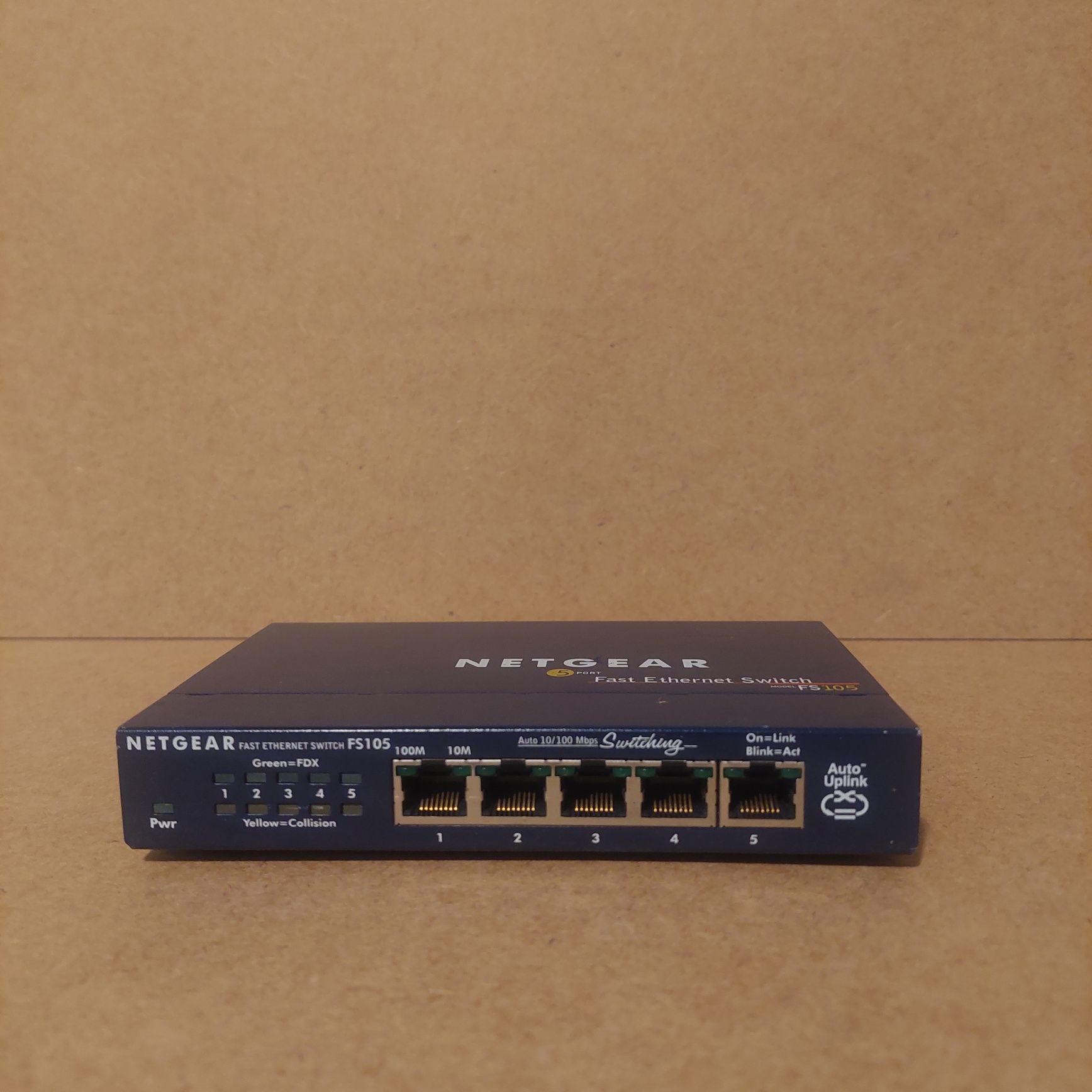 Netgear FS105 port 5