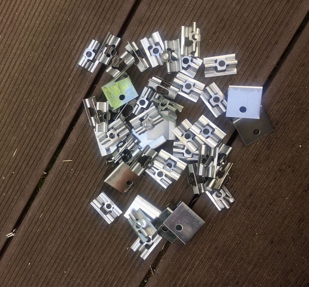 Deck chão - fixadores