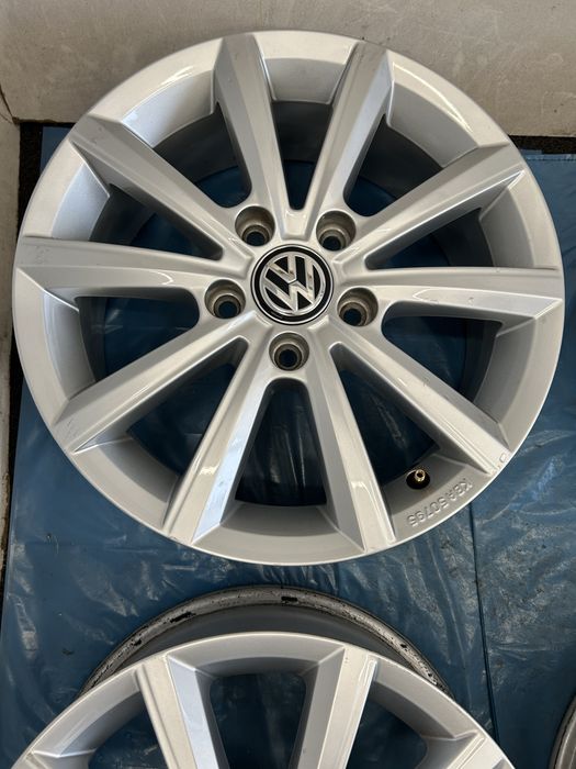 478 Felgi Aluminiowe Volkswagen VW R 16 5x112 Bardzo Ładne