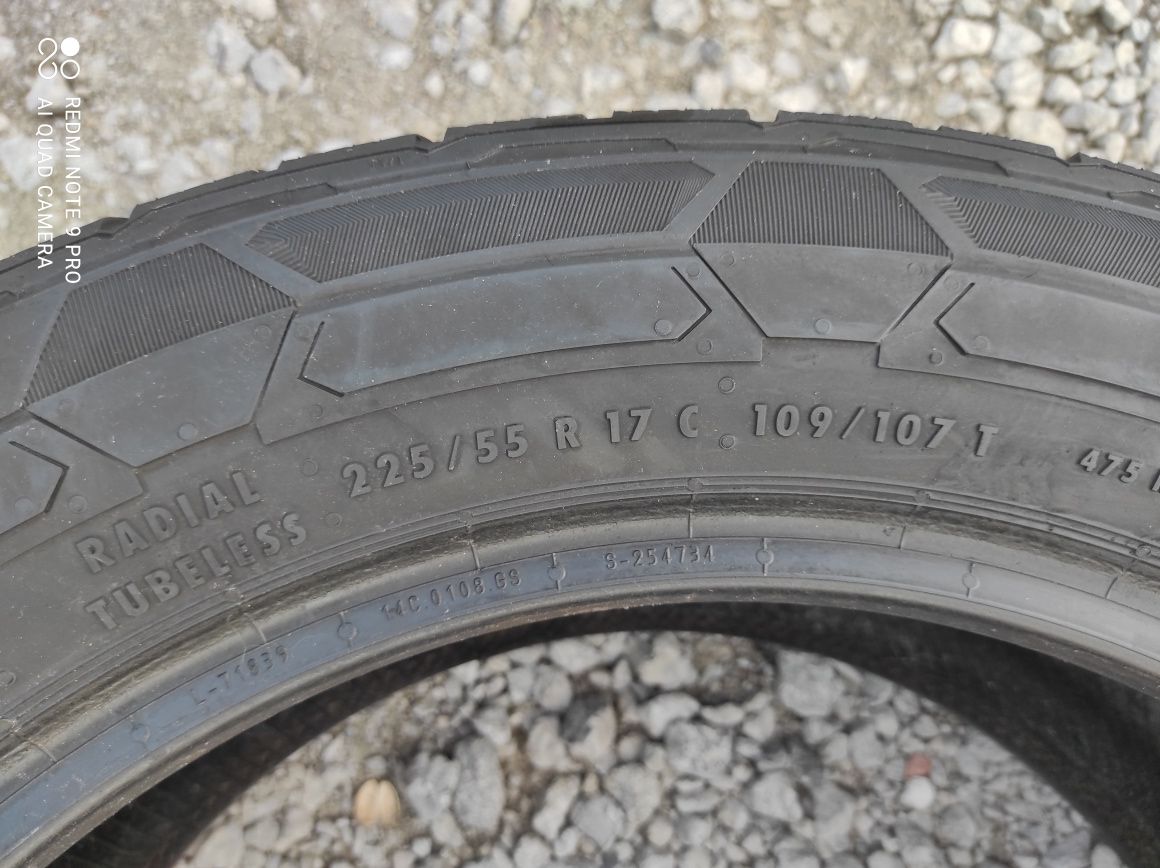 Opony zimowe Continental VanContactWinter 225/55r17 C do busa