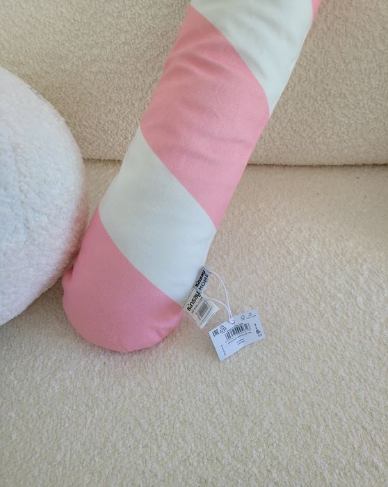 Poduszka świąteczna  aska lizak paski nowa cukierkowa