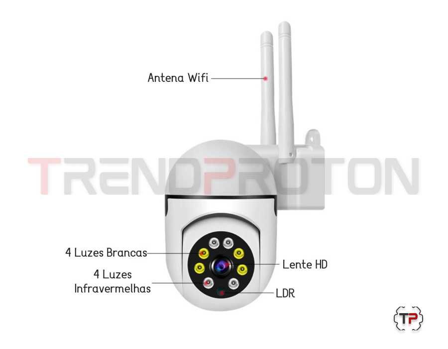 Câmara de Vigilância Wifi