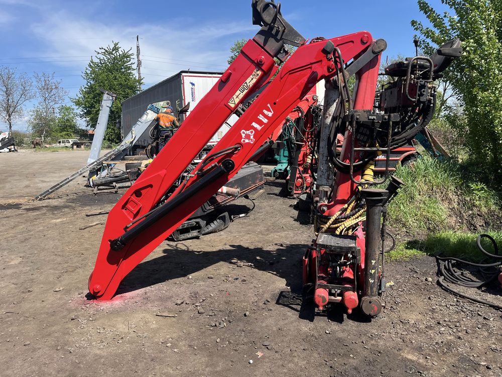 Кран маніпулятор Liv 125z  грейфер ротатор Palfinger Epsilon Loglift