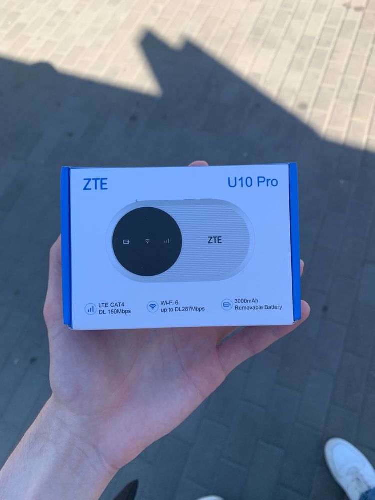Zte u10 pro мобільний роутер + безліміт 4G
