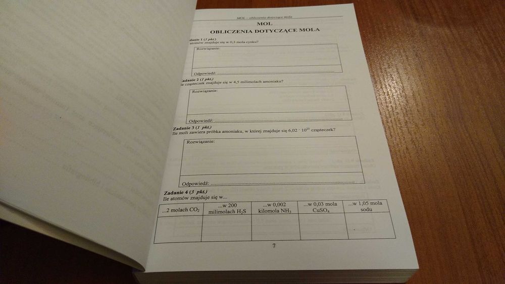 Chemia zbiór otwartych zadań maturalnych z chemii wraz z odp Witowski