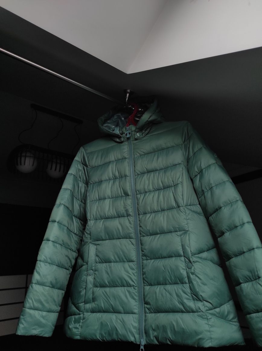 Barbour Жіночий пуховик Green Landmass Quilted