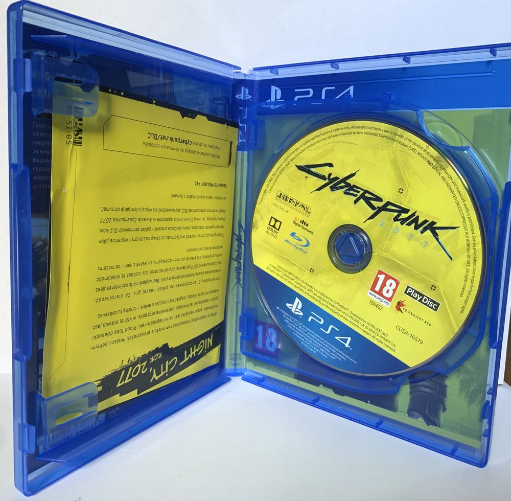 Gra Cyberpunk 2077 na ps4