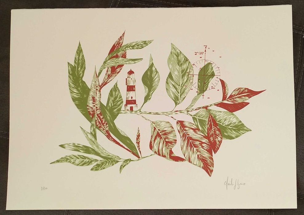 Serigrafia de Claudia Salgueiro