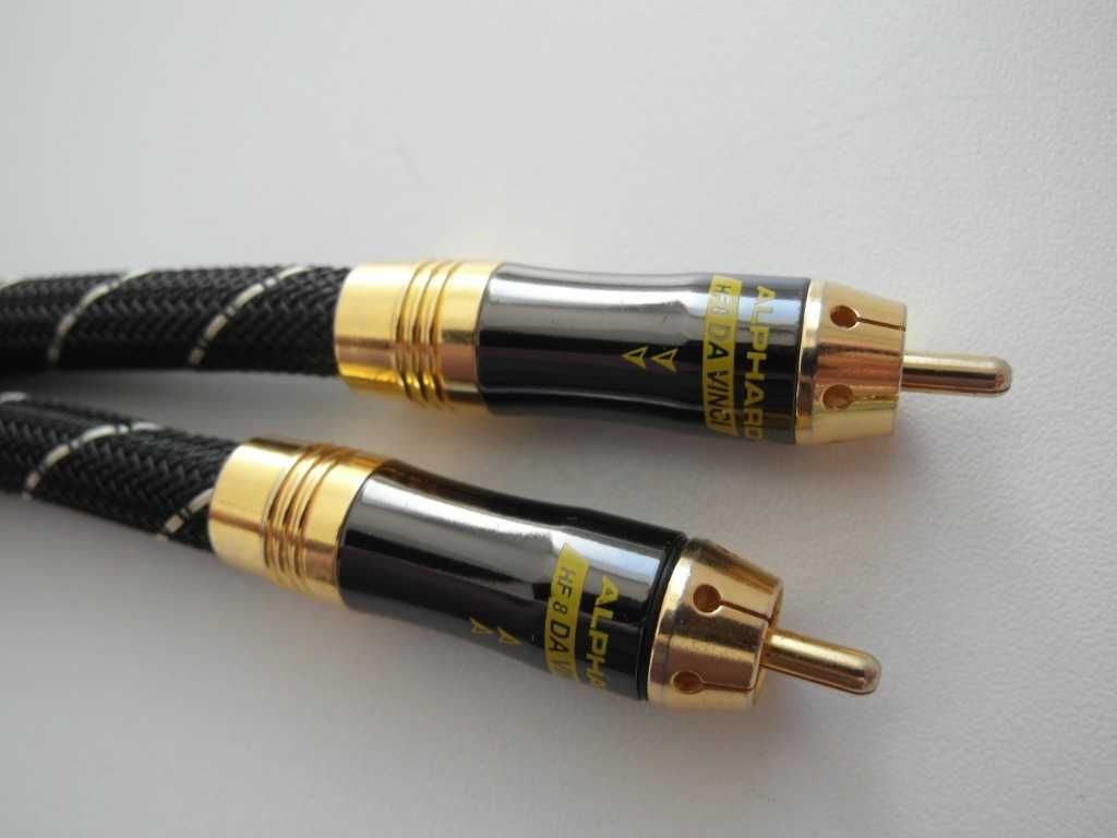 kabel audiofilski Alphard HF8 Da Vinci 1,8mi miedz PSCC 8N  99,999997%