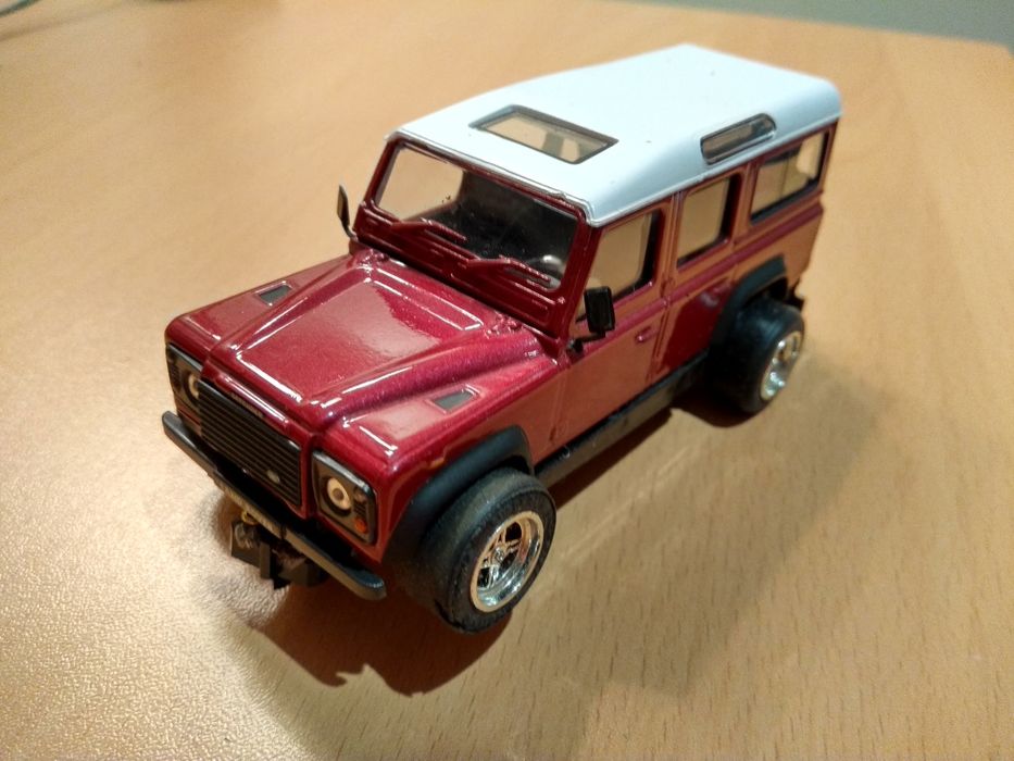 Slot Land Rover adaptação , escala 1:43