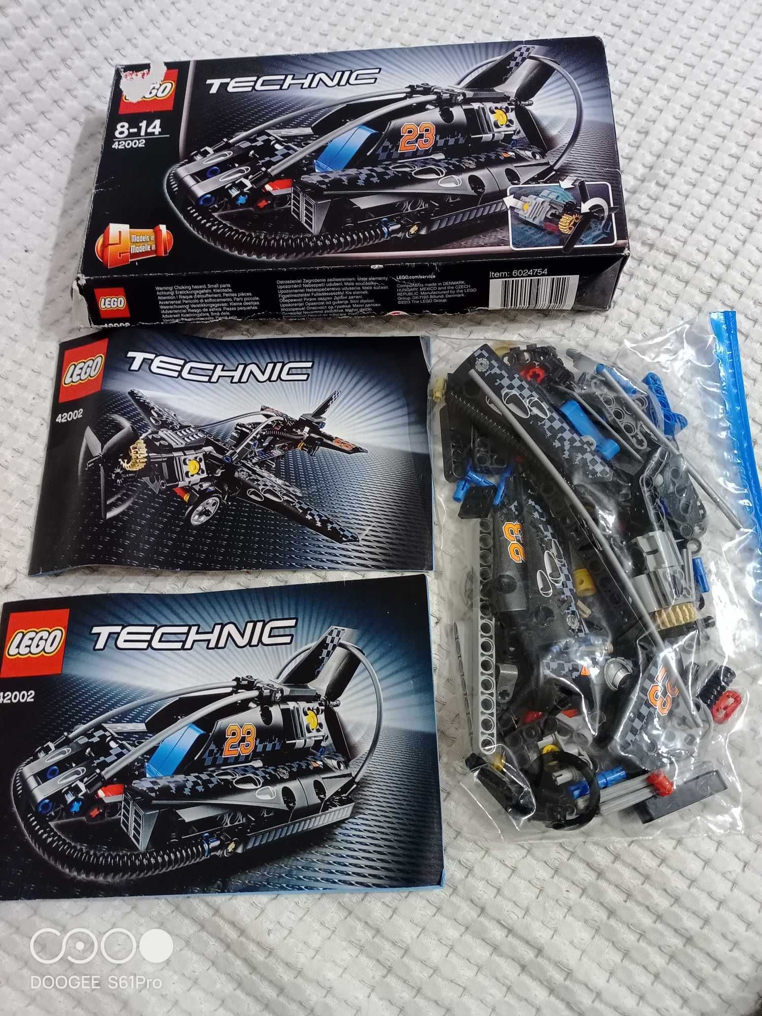 LEGO Technic Poduszkowiec. Zestaw nr 42002. Wiek 8-14