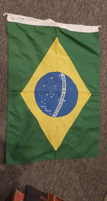 Flaga Brazylii Brazylia ordem e progresso 10 maj 1988 rok 1P