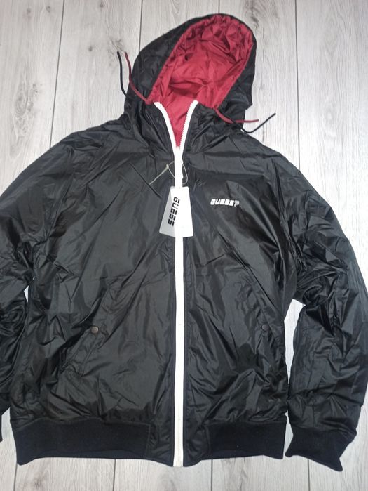 Guess nowa kurtka męska dwustronna roz XL