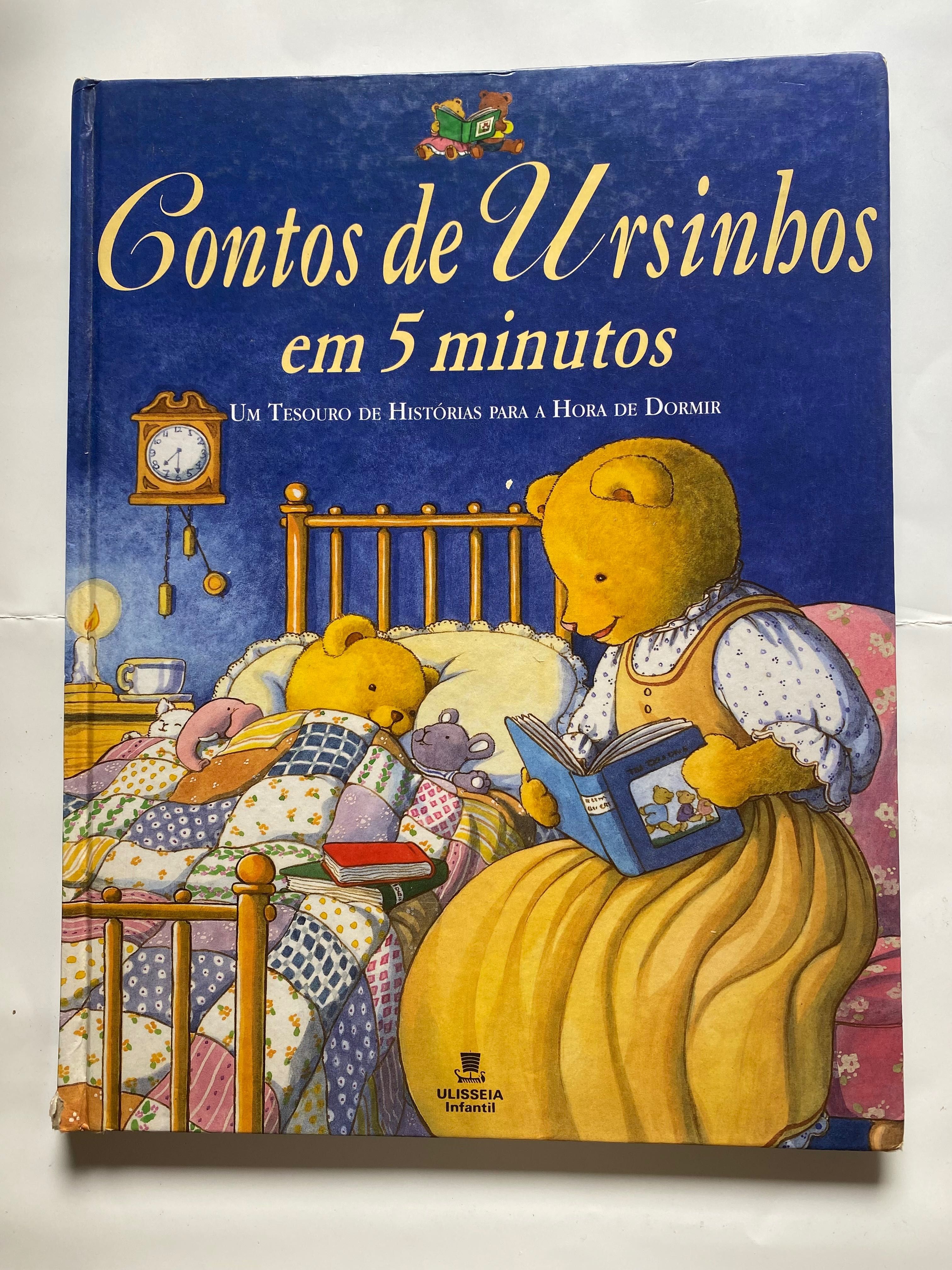 Livro Infantil “ Contos de Ursinhos em 5 Minutos “ , de Nicola Baxter