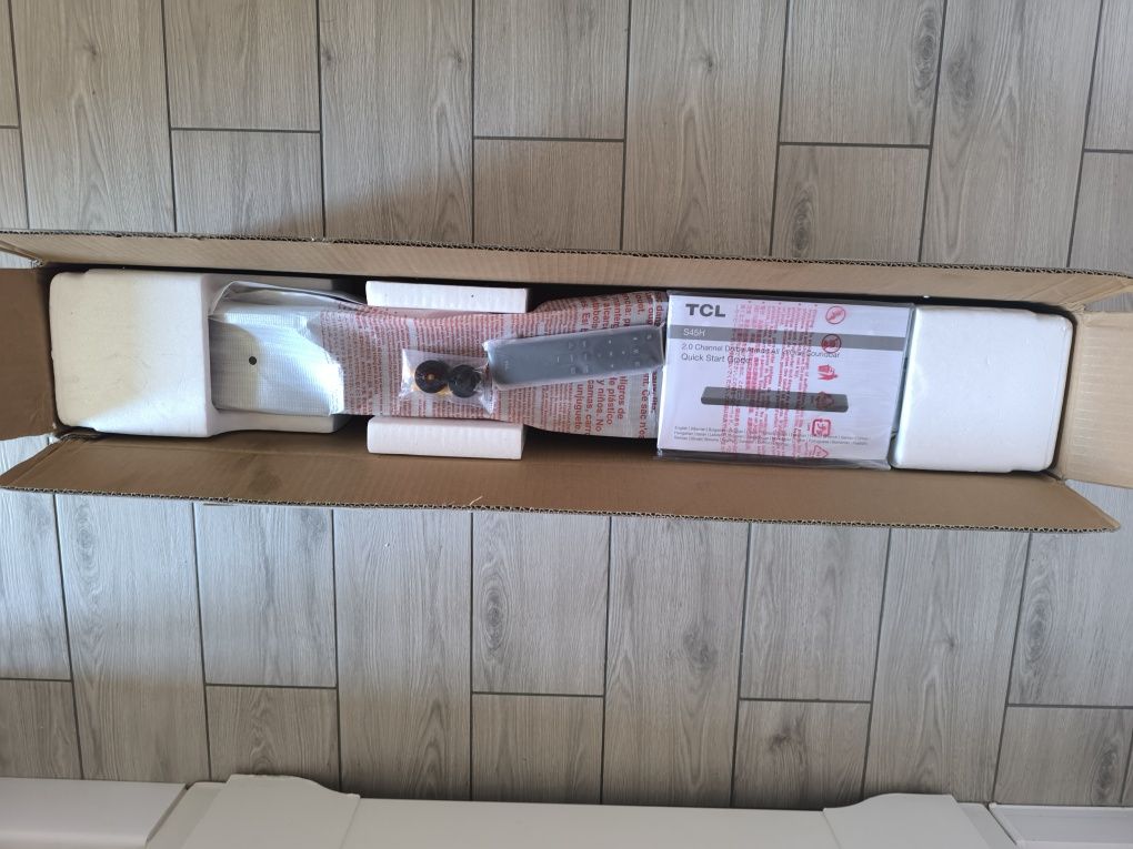 Nowy soundbar 2.0 TCL S45HE 100W Dolby Armos