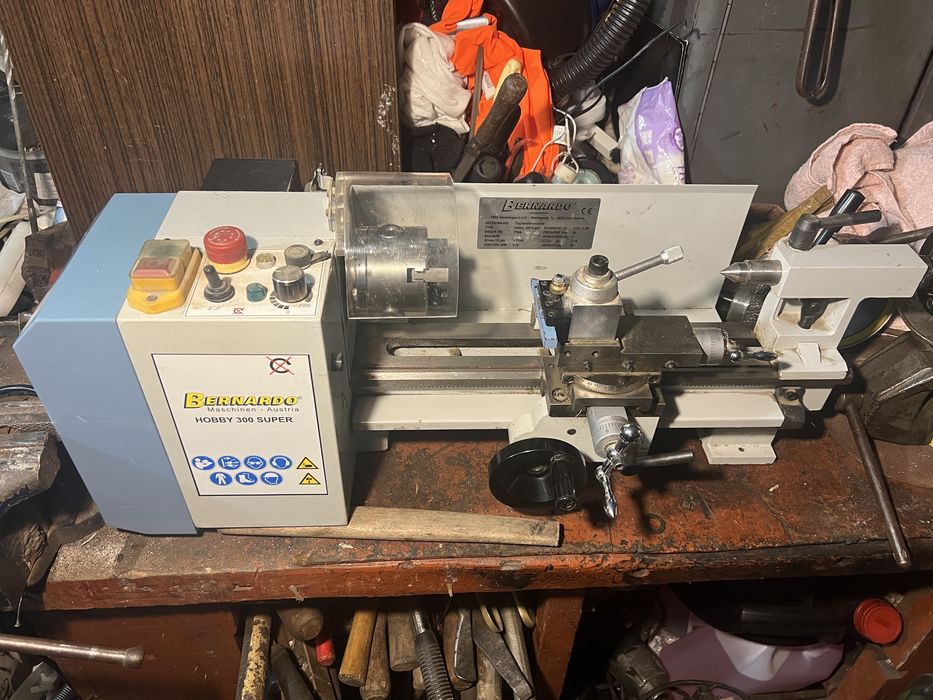 Tokarka stolowa Bernardo hobby 300 super.