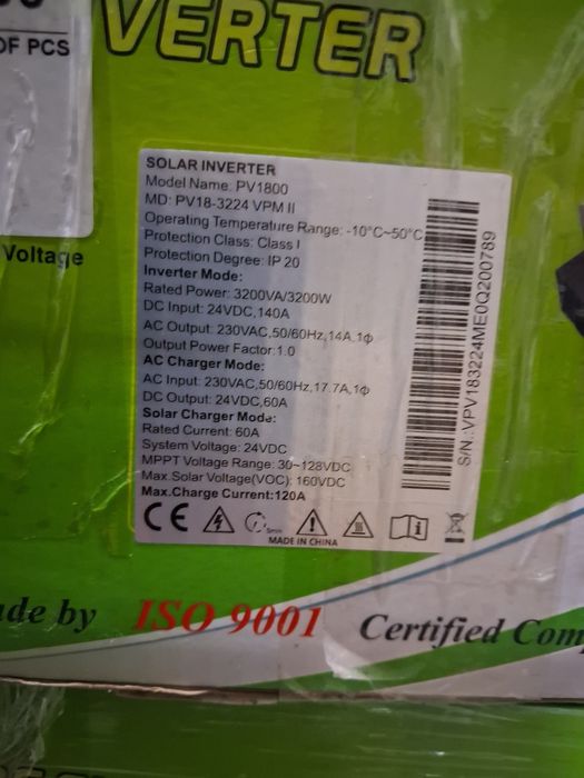 Гібрідний інвертор MUST. 3-3,2.