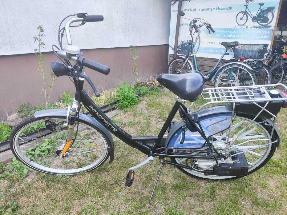 Saxonette luxus rower z silnikiem spalinowym sachs301A, sachs