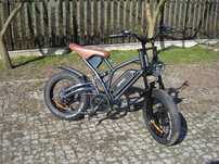 Rower Elektryczny Fatbike Terenowy MTB FAT Tire Down Hill 90km zasięgu