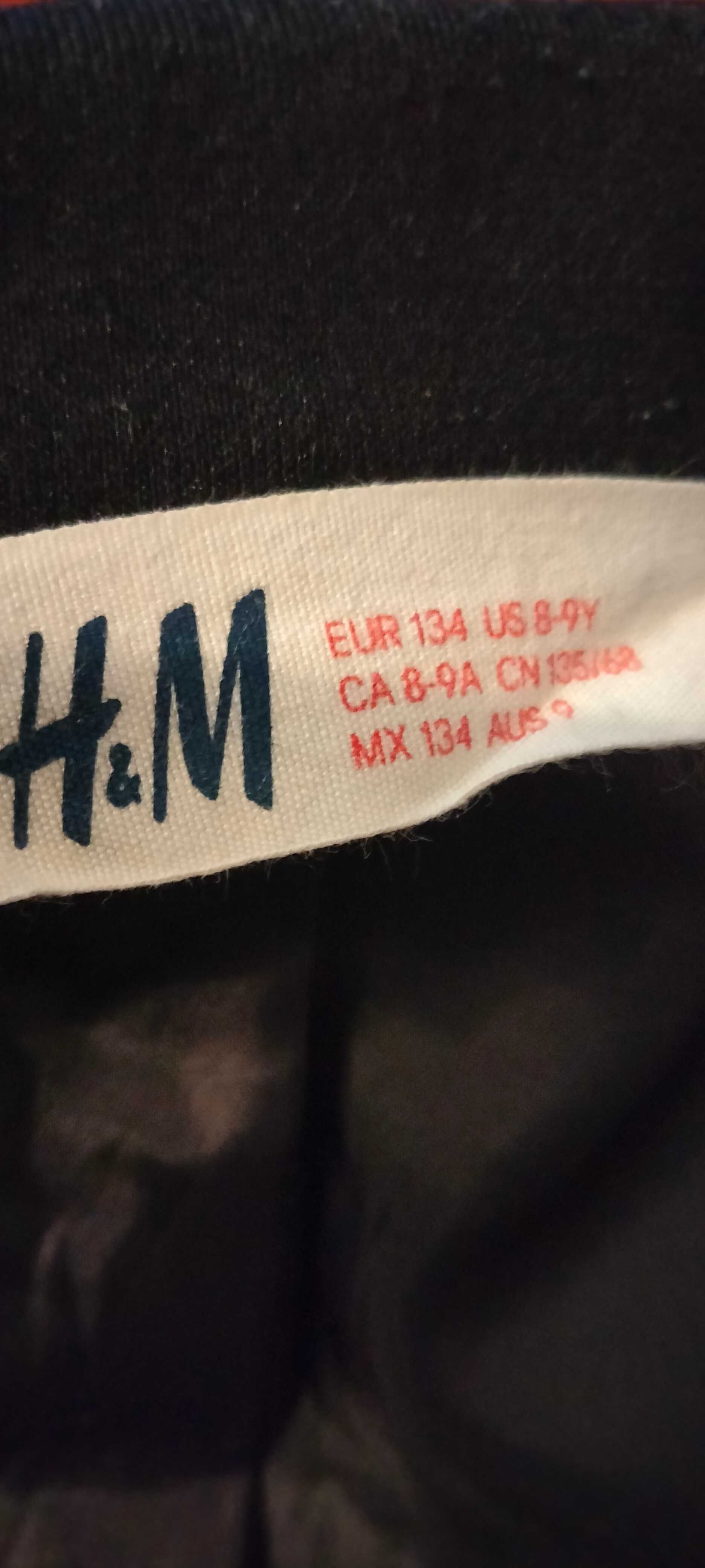 H&M: czarny żakiet w rozm. 134 cm