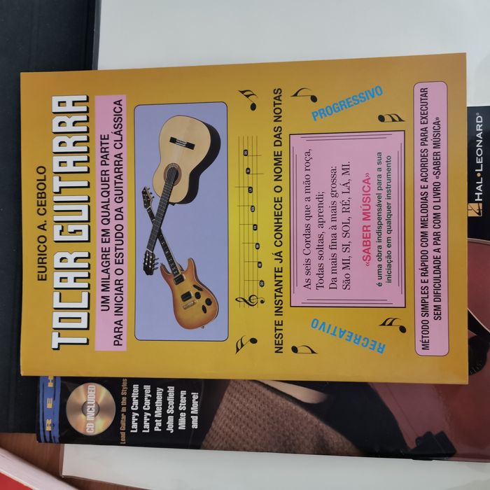 Livros de pautas para guitarra