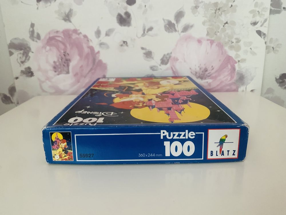 Puzzle Piękna i Bestia, Disney vintage