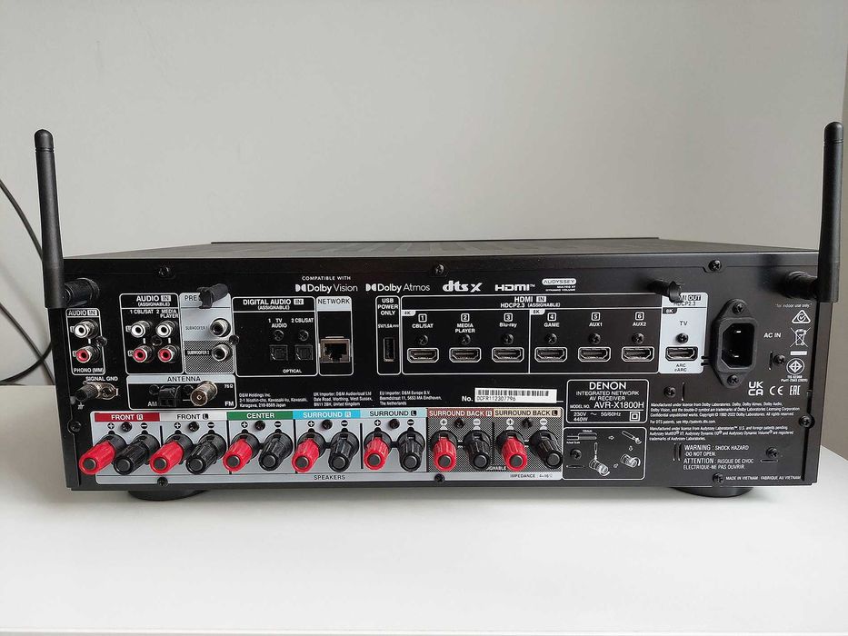 Amplituner kina domowego Denon AVR-X1800H