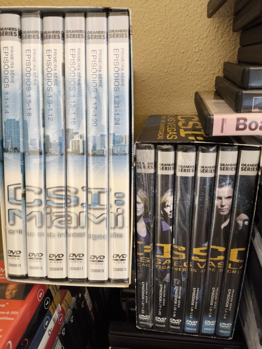 Lote de DVDs boa condição e selados