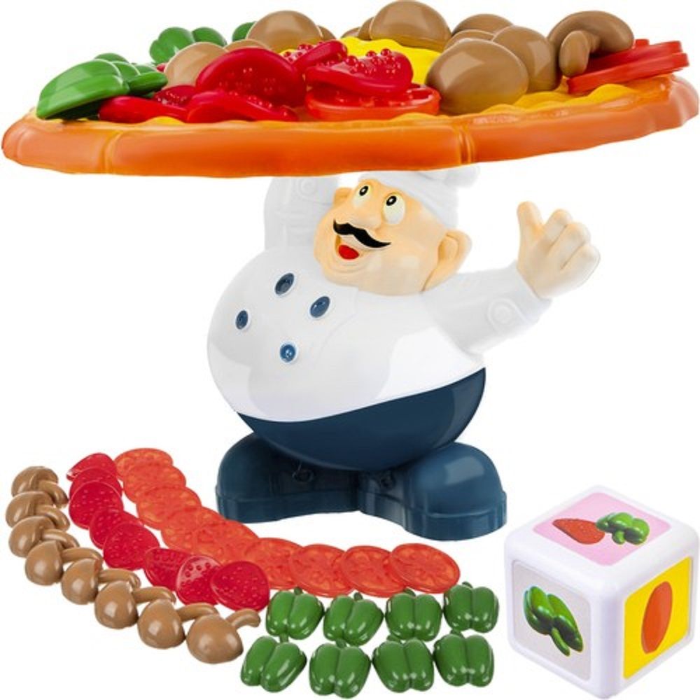 gra pizza rodzinna układanka zręcznościowa ułóż pizzę mistrz pizzy