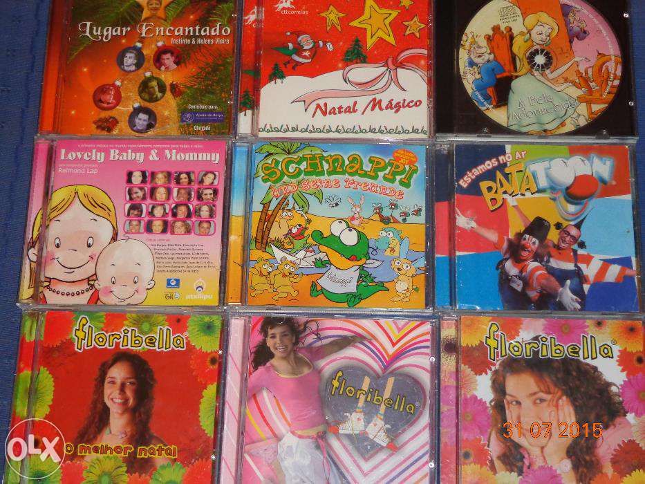 9 Cds musica infantis