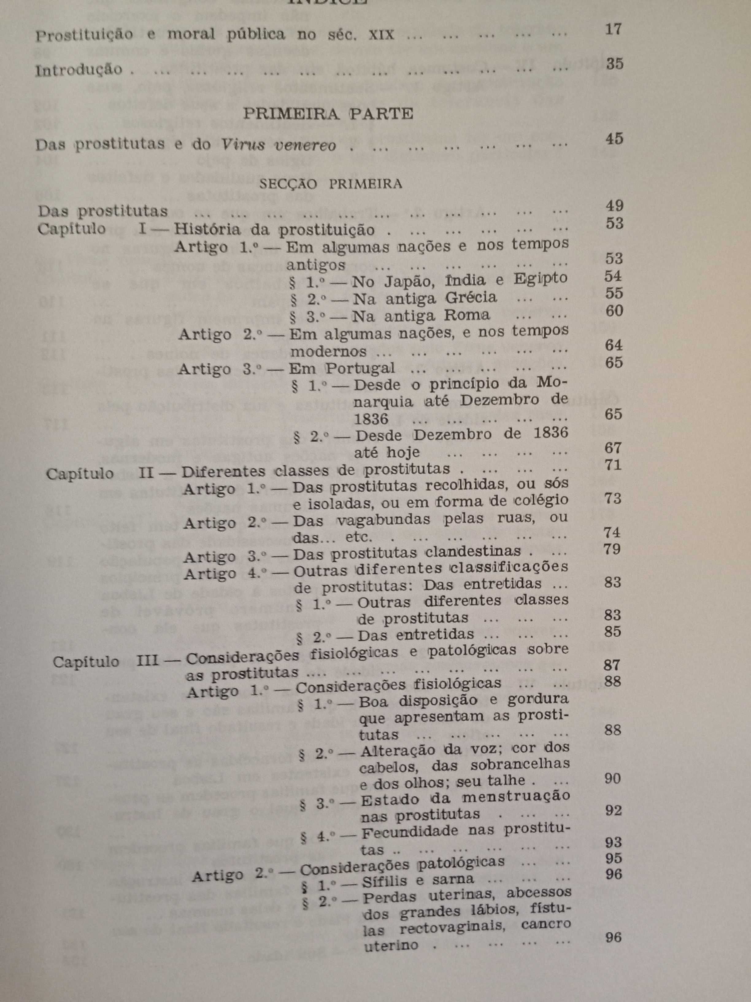 F. Ignacio dos Santos Cruz - Da Prostituição na Cidade de Lisboa