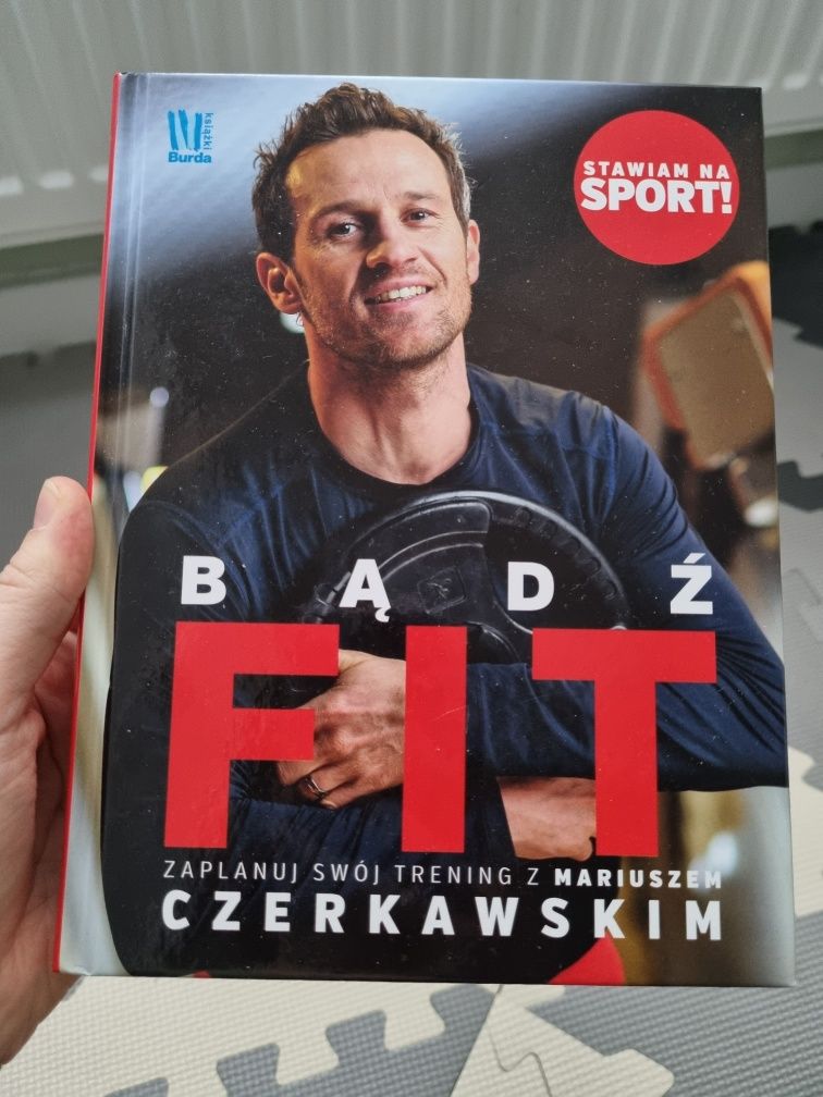 Książka bądź fit dla sportowca Mariusz Czerkawski