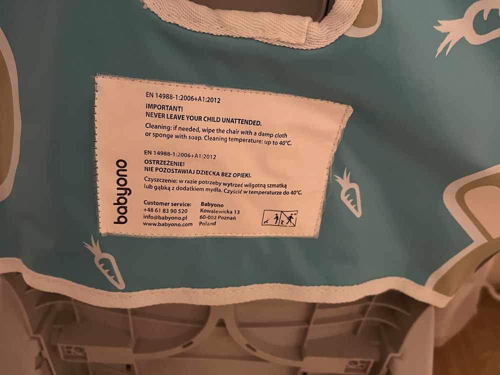 Krzesełko do karmienia Babyono