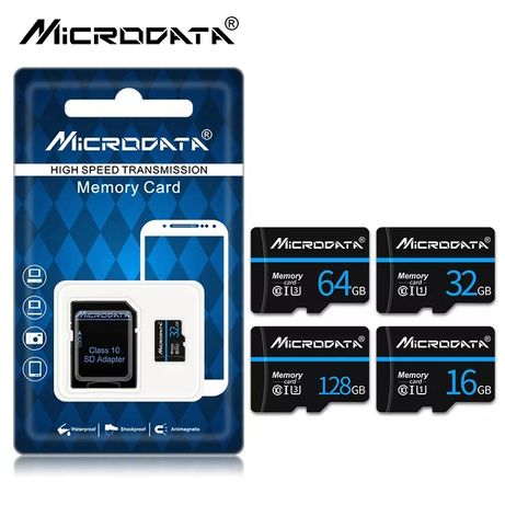Карта памяти Microdata Netac 64 128 GB 10 класс micro SD U1 U3