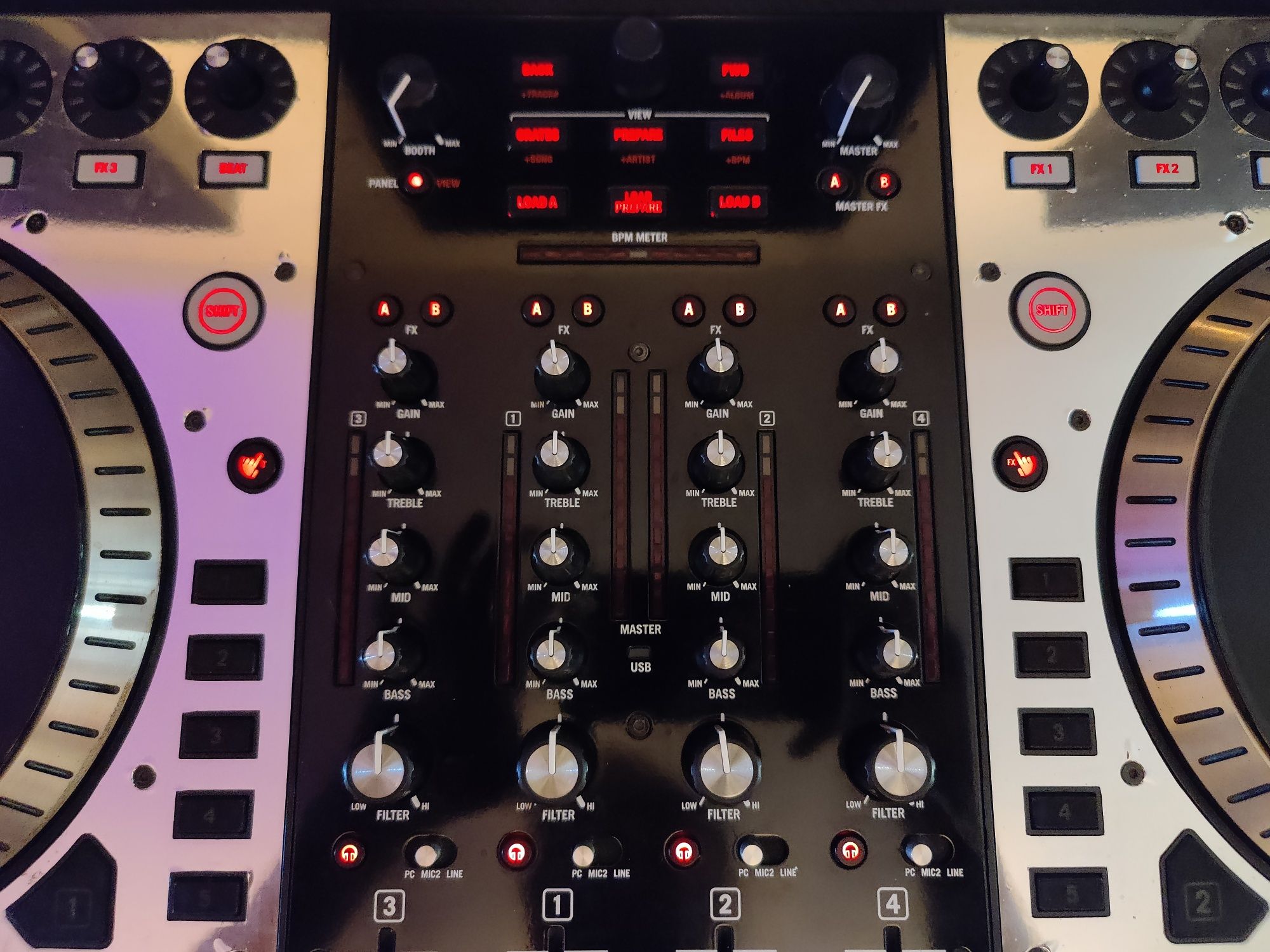Mixer Numark ns7 II serato virtual dj
