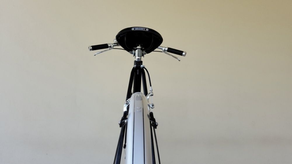 Nowy rower miejski retro fixie ostre koło