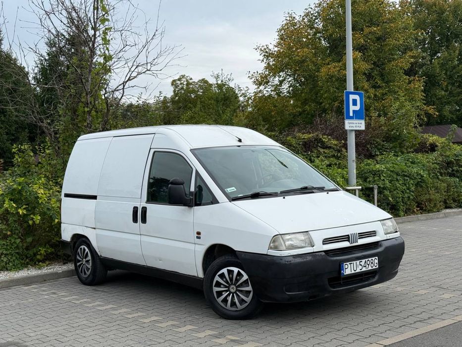 Fiat Scudo 1.9d // Dostawcze // Dobry Stan // Bez Korozji // Zadbany