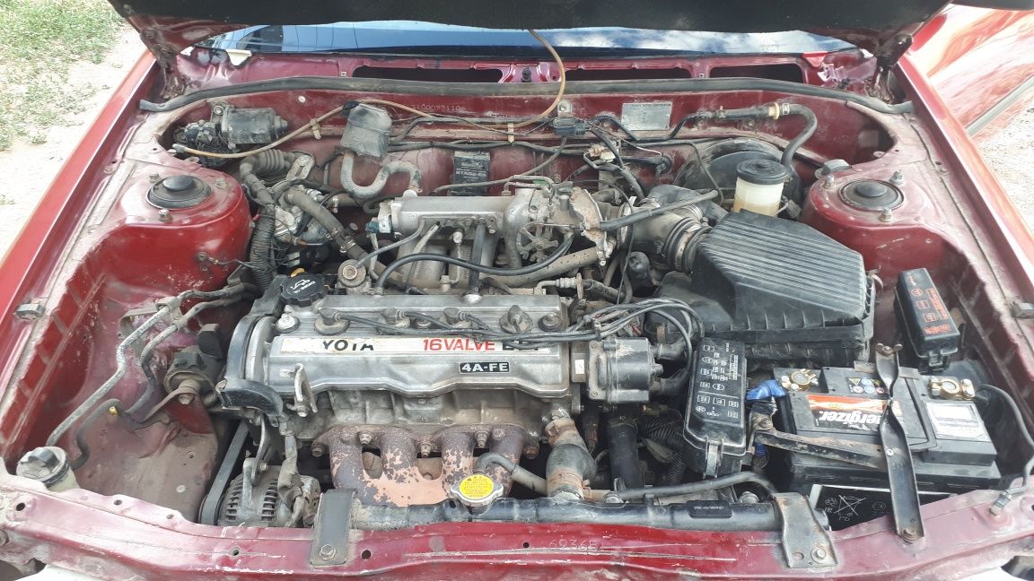 Разборка Toyota  Carina 2  1990 год 1.6 бензин +ГБО